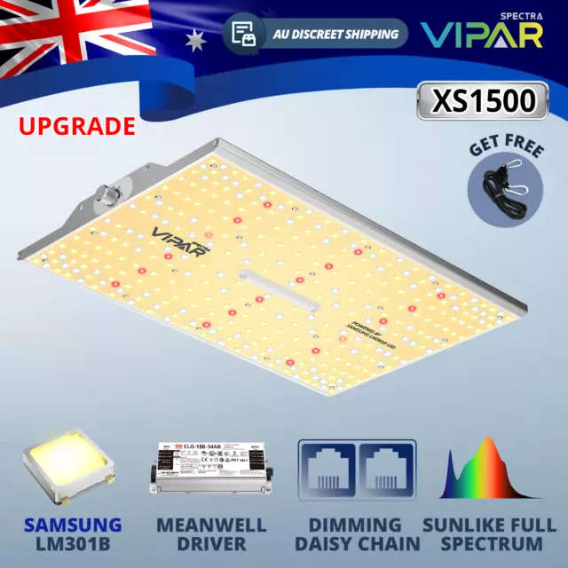 VIPARSPECTRA XS1500 LED Grow Light Samsung LM301B Full Spectrum Indoor Veg Bloom