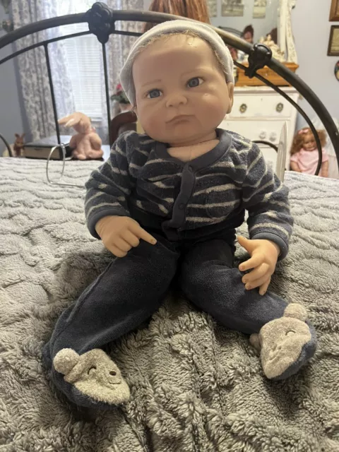 Cute Reborn Baby Doll Boy Doll by Paradise Gallery