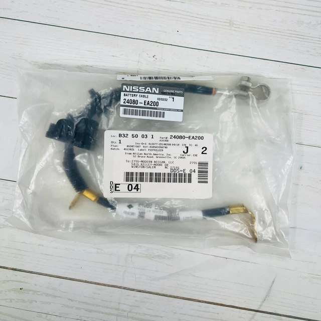 GENUINE NISSAN FRONTIER Xterra Pathfinder 4.0 Negative Battery Cable