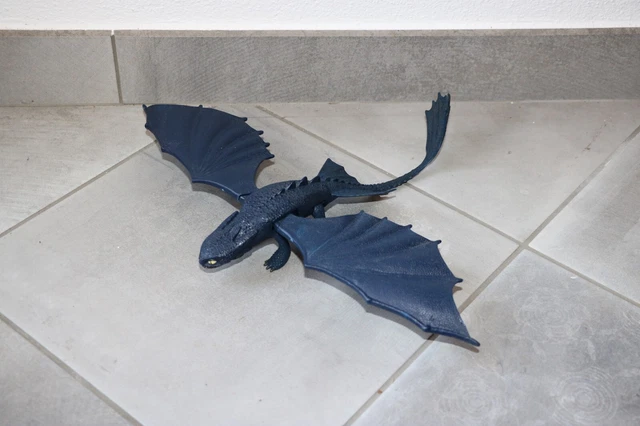 HOW TO TRAIN Your Dragon Figurine D'Action sans Dent Édenté Fury Assombri Nuit : EUR 129,00 - FR