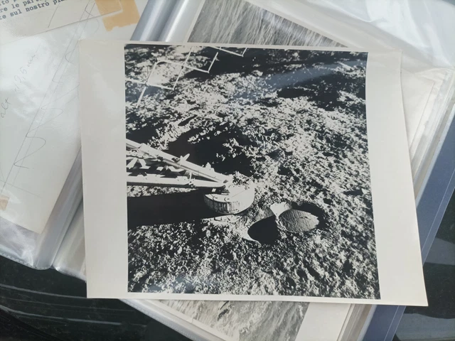 Rara Foto Apollo 12 Seconda Spedizione Sulla Luna  Astronauti Originale