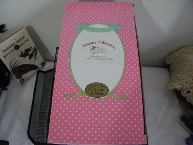 Paradise Galleries Treasury Collection KAYLA 10" Porcelain Doll w/ Opened Box