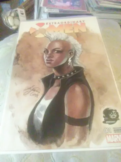 Extraordinary X-Men #1, Siya Oum Color Phantom Variant, 2016