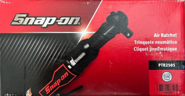 *NEW* SNAP ON 3/8" Drive Mini Air Ratchet (Black/ Red).