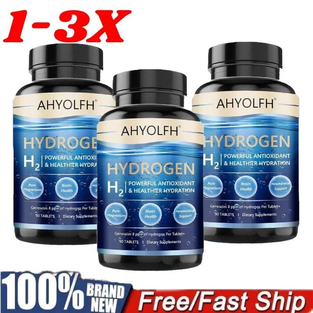 1 3X HYDROGEN TABLETS For Drinking Water Multimineral Fast Dissolving 1 3x Hydrogen Tablets For Drinking Water Multimineral Fast Dissolving