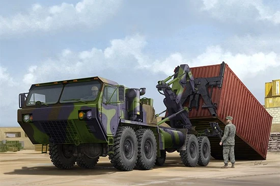 TRUMPETER 01064 HEMTT M1120 CONTAINER HANDING UNIT CHU 1:350 ...