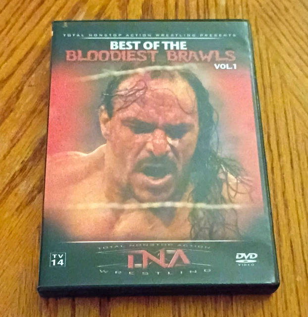 TNA WRESTLING BEST Of Bloodiest Brawls DVD Hard To find Cover