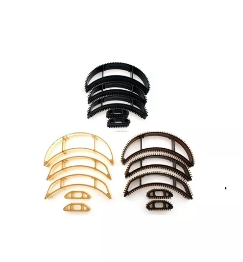 5Pc Bumpit Hair Clip Set -Blonde- Black  - Brown -Strawberry & White Available