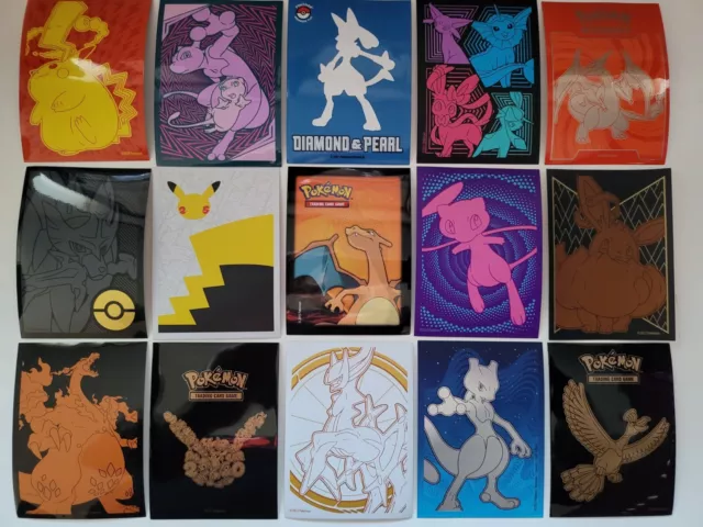 50 Pokemon Card Sleeves YOU CHOOSE 100% Genuine Luxurious Official Sleeves