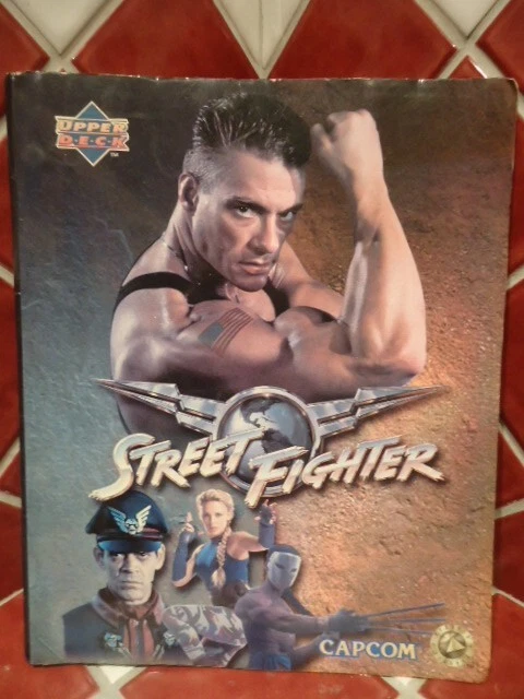 album upper deck cartes street fighter complet 1995 capcom