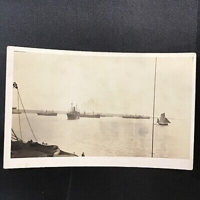 WW1 Military Warships France Navy Ship Postcard Photo WWI Post Card
