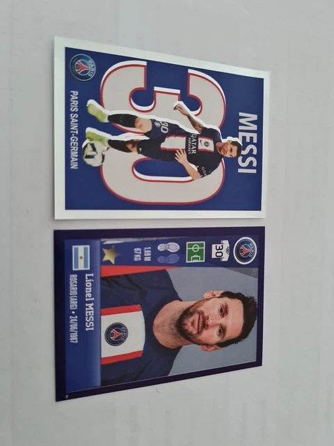 STICKERS PANINI Foot 2022 Lionel Messi Paris Sg Argentina # 357 Toploader 3 EUR 5,99 - FR