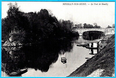 Cpa 92 Neuilly Sur Seine - Le Pont De Neuilly