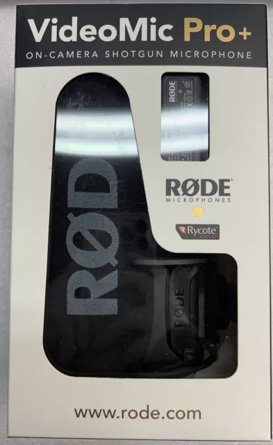 Rode VideoMic Pro+  On-Camera Shotgun Microphone B0749GV5L3