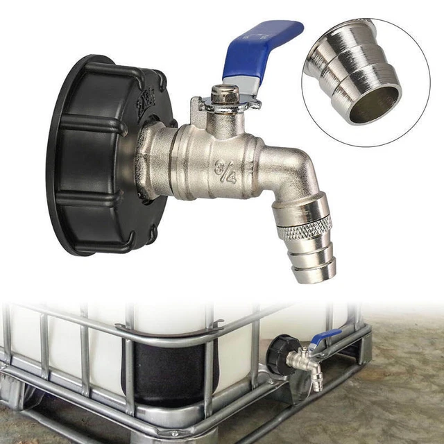 IBC SERBATOIO ADATTATORE Pioggia Canne Attrezzo for Container Standard, Ricambio EUR 34,50