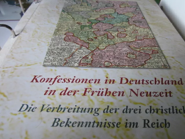 Dtsch.Geschichte in Historischen Karten 1700 Konfessionen im Deutschland