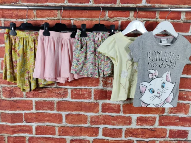 Girls Bundle Age 2-3 Years Next Gap Shorts Top T-Shirt Disney Floral Kids 98Cm