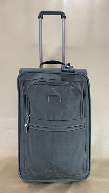 Used TUMI USA Classic Sage Ballistic Nylon 22" Wheeled Upright Carry On Suitcase 2