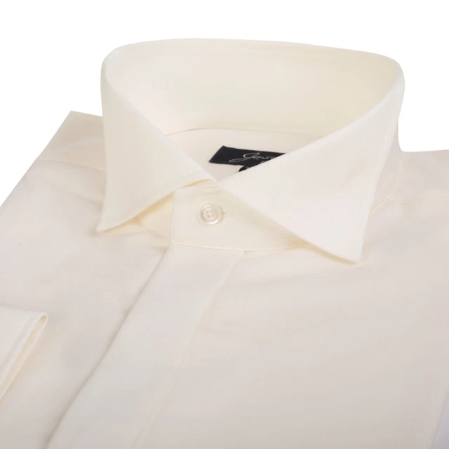 Camicia Matrimonio Ragazzi Page Boy Wing Abito Crema Avorio Camicie Formali