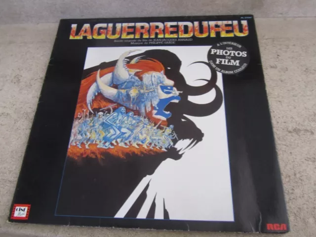 LP vinyl 33t / Philippe Sarde – La Guerre Du Feu (Bande Originale Du Film)