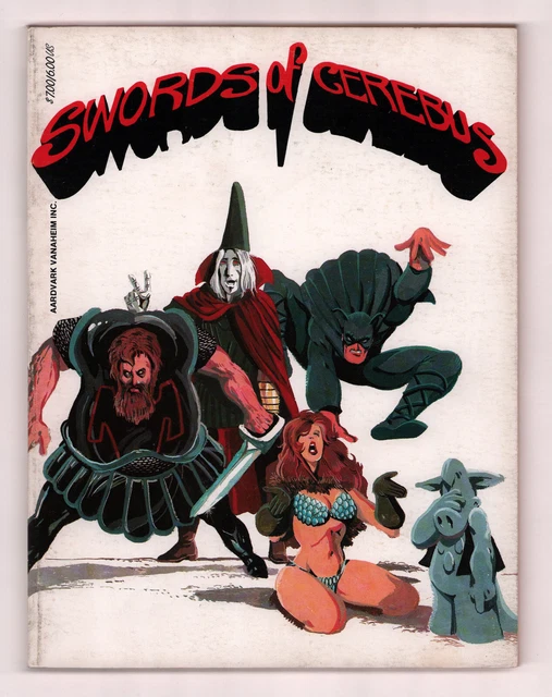 Swords of Cerebus Vol. 3, DAVE SIM, Third Print, Aardvark-Vanaheim 1985, VG/FN