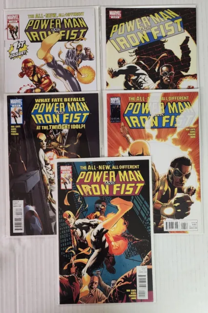 Power Man and Iron Fist #1 2 3 4 5 VF to NM Full Set Marvel 2011