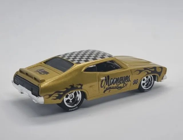 Hot Wheels 73 Ford Falcon Xb Coupe Mooneyes Custom Chrome 2