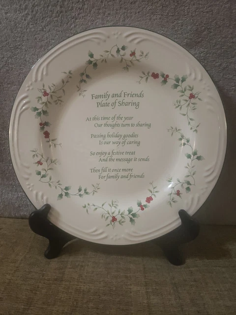 Pfaltzgraff Winterberry Family and Friends Plate of Sharing 12" Serving Platter