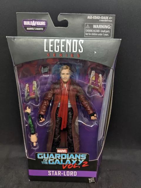 Marvel Legends Guardians of the Galaxy Vol 2 Star-Lord With Groot BAF Piece NIB