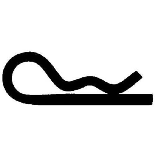 Hair Pin Cotter .080" X 1-3/16" Zinc