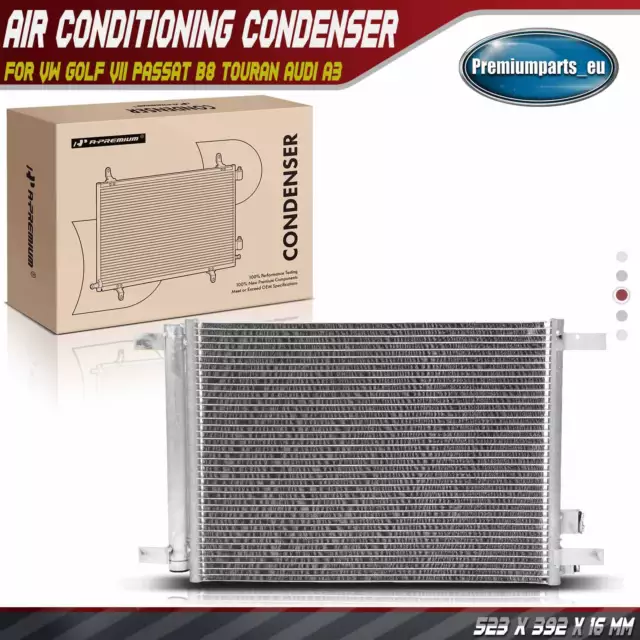 Condenser Air Conditioning for VW Golf VII Passat B8 Touran Audi A3 5Q0816411AJ