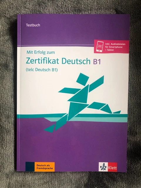 MIT ERFOLG ZUM Zertifikat Deutsch (telc Deutsch B1) EUR 15,00 - PicClick DE