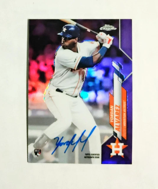 スポーツ選手 Yordan Alvarez RC Auto Yordan Alvarez Rookie Card Guide and Other Key Early Cards
