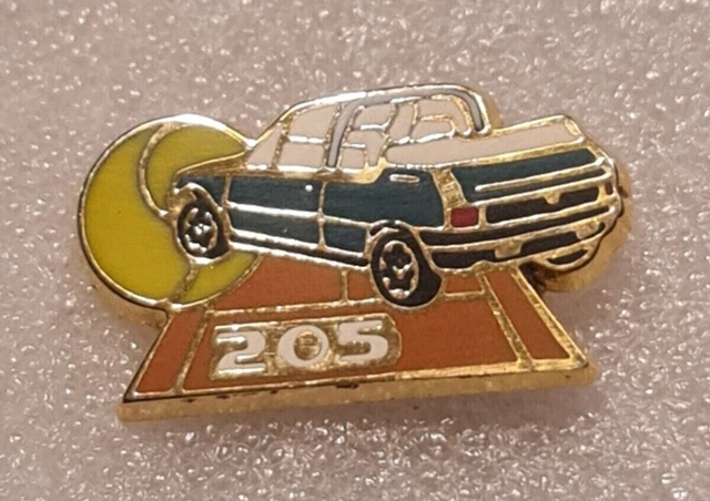 RARE PINS Car Voiture PEUGEOT 205 SIGNÉ HELIUM PARIS
