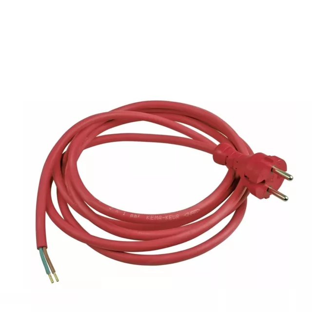Câble silicone +180°C 500V LS0H brun/rouge 3G4mm² SPECIALE KABEL