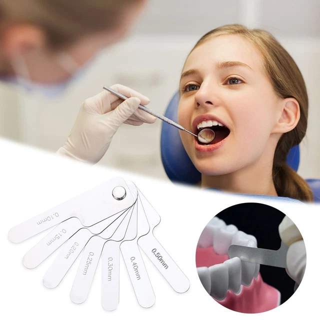 dente Interprossimale dentale Misuratore di riduzione Righello di misurazione