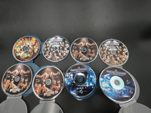 WWE WRESTLEMANIA 25TH Anniversary 3 Disc DVD Boxed Set New/Sealed