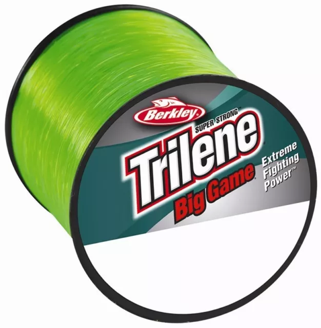 Berkley Trilene NEW Big Game SOLAR GREEN Fishing Line - All Breaking Strains