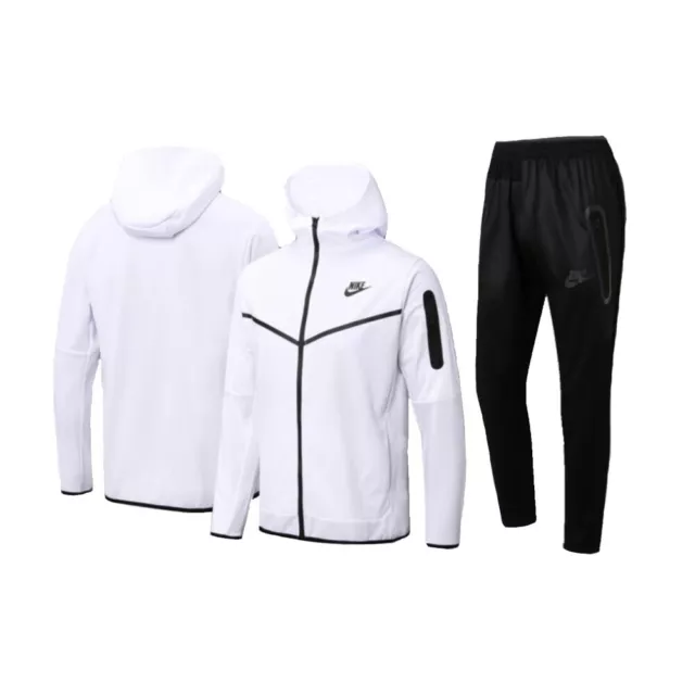 Nike Tuta Completa Tech Fleece Felpa Cappuccio Pantalone Elastico Special Price