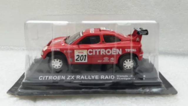 Ixo ? Pour Presse Citroen Zx Rallye Raid Grenade Dakar 1996 / Aileron A Reparer
