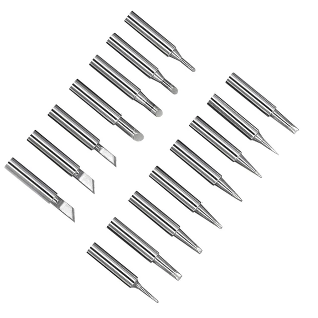 Kit punte saldatore 936 intercambiabile 15 punte per saldatura efficiente