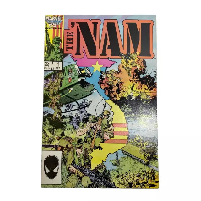 The Nam #1 Dec 1986 Marvel Comic Book First Issue Vietnam War