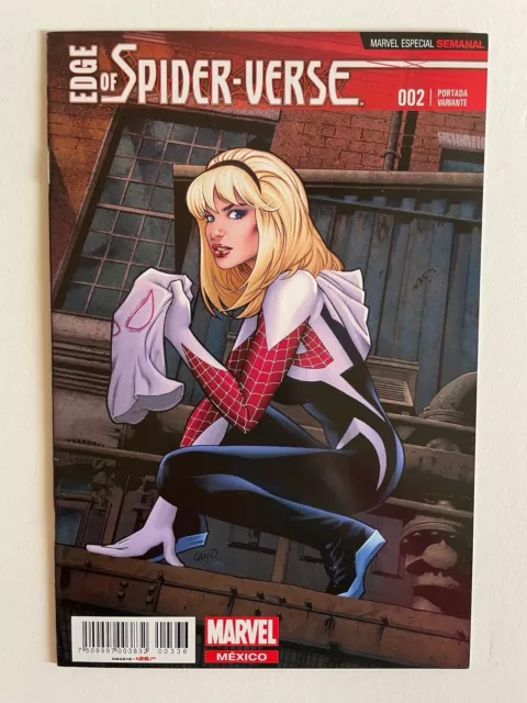 Edge of Spider-verse 2 MEXICO Greg Land cover Mexican Variant 1st Spider-Gwen