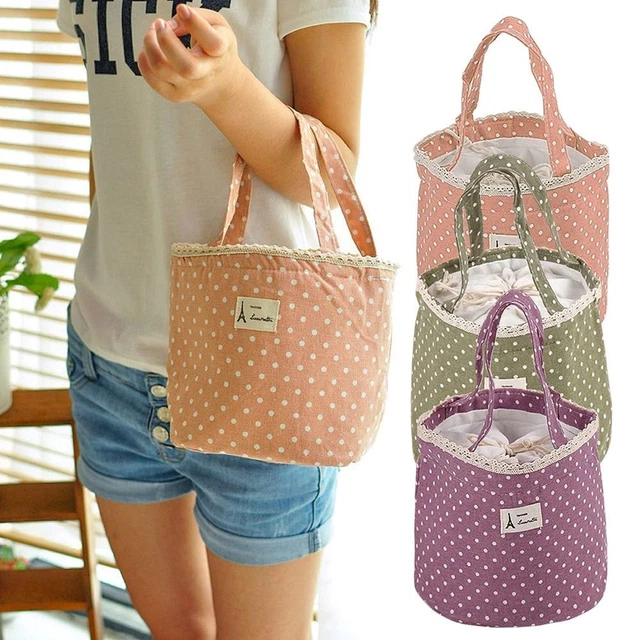 TRAVEL LUNCH BOX Cooler Lunch Bag Breakfast Organizer Insulated Thermal