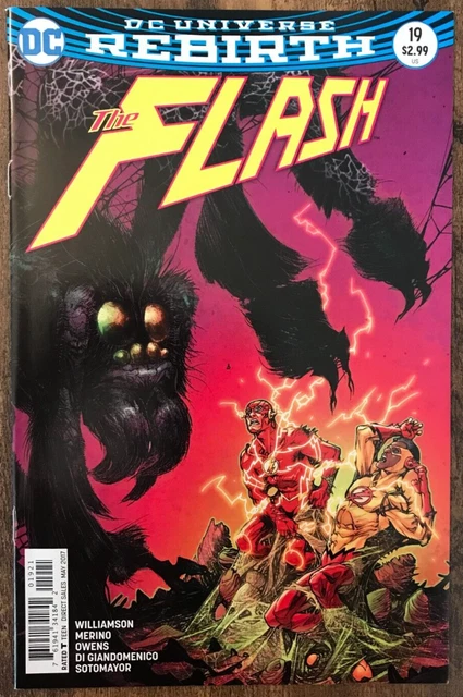 The Flash #19 By Williamson Barry Allen West JLA DCU Rebirth Variant B NM/M 2017