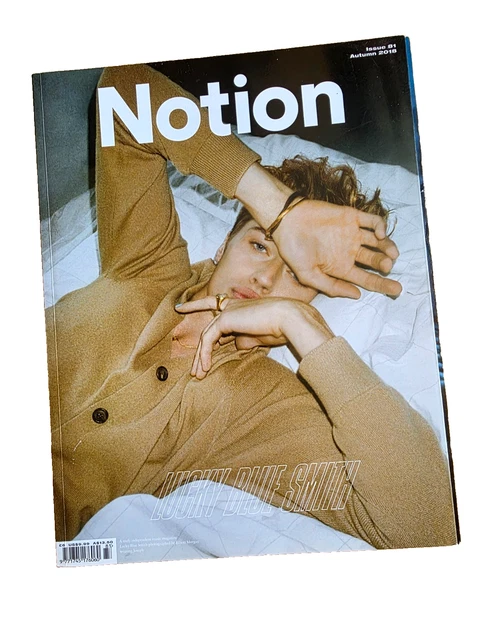 NOTION MAGAZINE LUCKY Blue Smith issue 81 Autumn 2018- MISSING PAGES £ ...