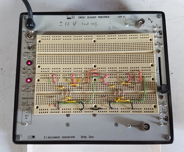 E&L Instruments CDP-01 Circuit Designer Powerpack Electronic Bread board