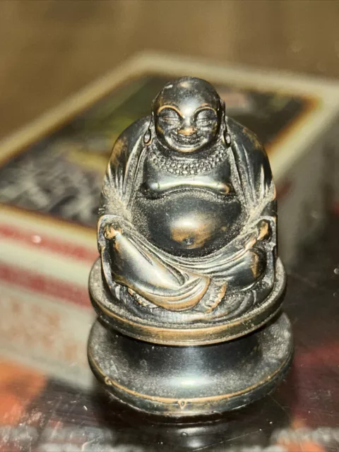 Brass Buddha Figurine Solid  Small Statue  Journey Worship  Home Desktop Deco