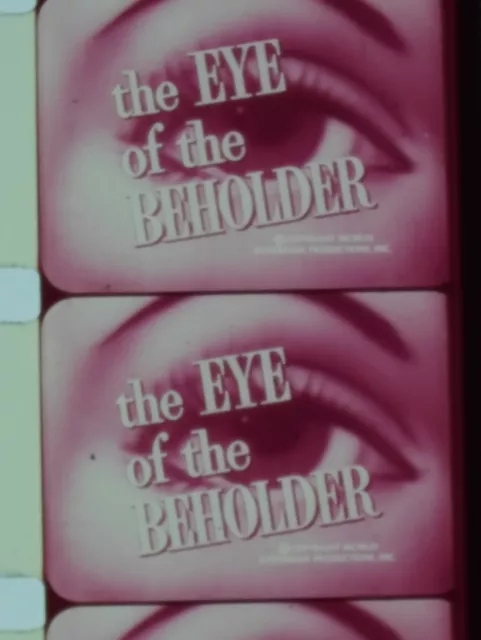 1965 The Eye of the Beholder Film on Perception Vintage ORIGINAL 16MM Film