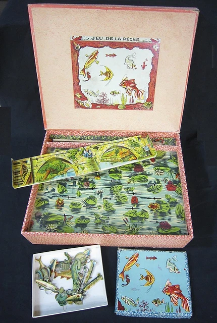 Jeu Ancien SAUSSINE - JEU DES TOURISTES - Cartonnage état Moyen